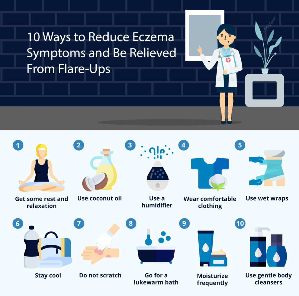 10 Ways to Reduce Eczema Symptoms and Be Relieved From Flare-Ups