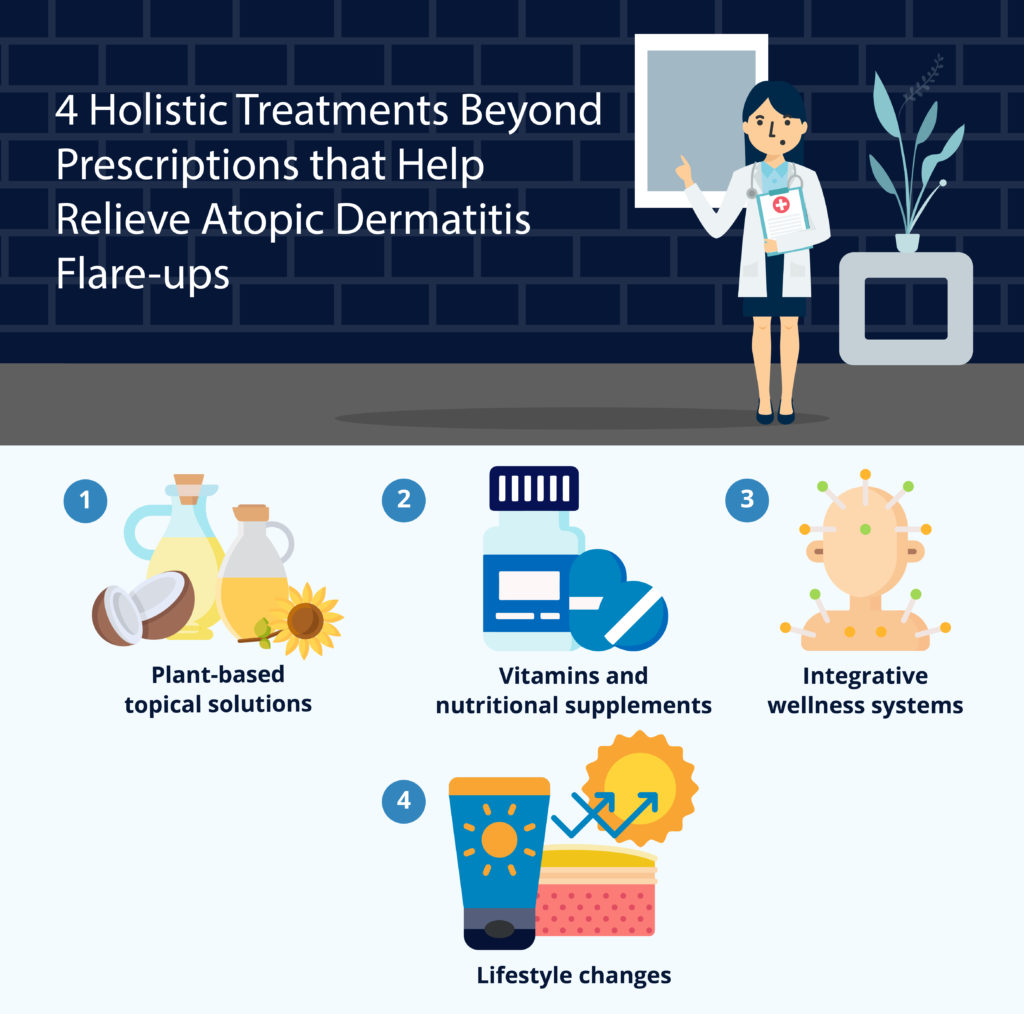 4 Holistic Treatments Beyond Prescriptions that Help Relieve Atopic Dermatitis Flare-ups